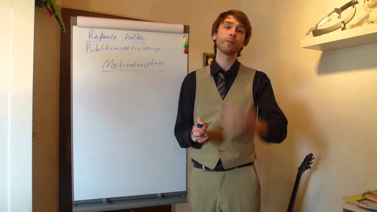 Referate halten - Publikumsaktivierung