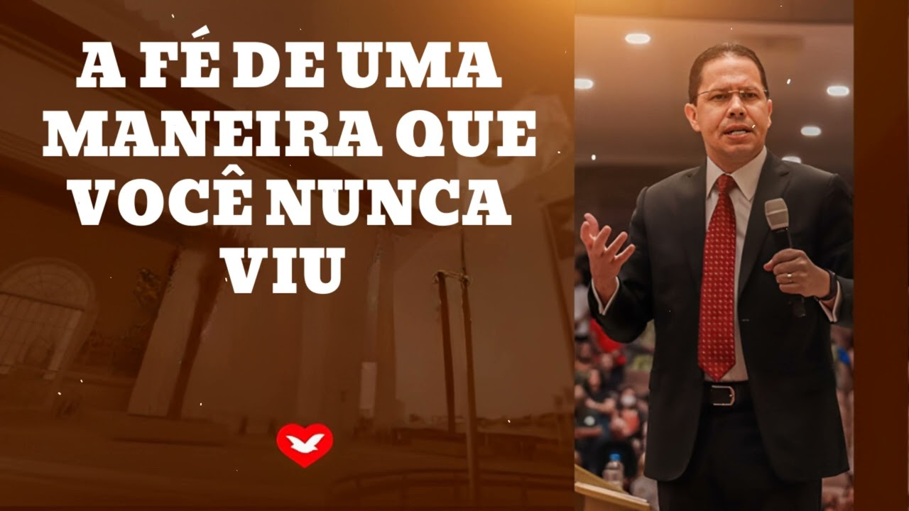 A FÉ DE UMA MANEIRA QUE VOCÊ NUNCA VIU || Jadson Santos