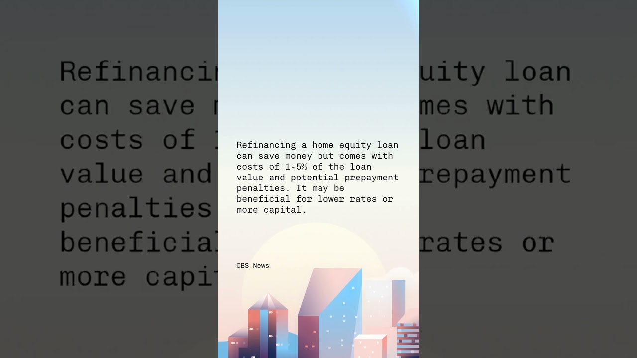 How much does it cost to refinance a home equity loan?