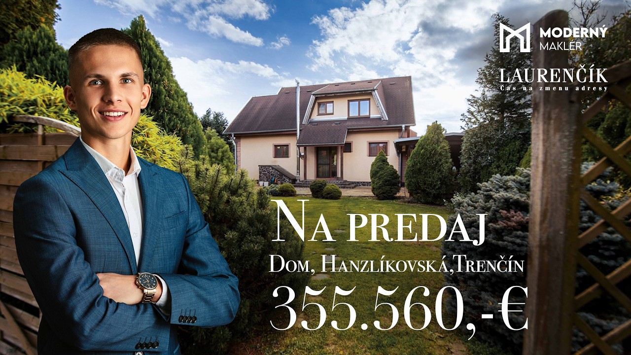 NA PREDAJ | Rodinný dom v Trenčíne | nadštandardný pozemok 1 047 m²