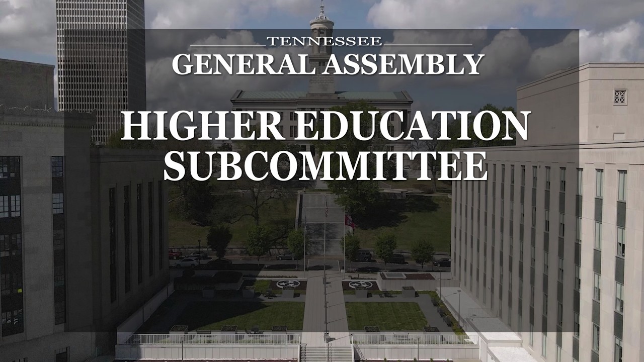 House Higher Education Subcommittee- March 11, 2026- House Hearing Room 2