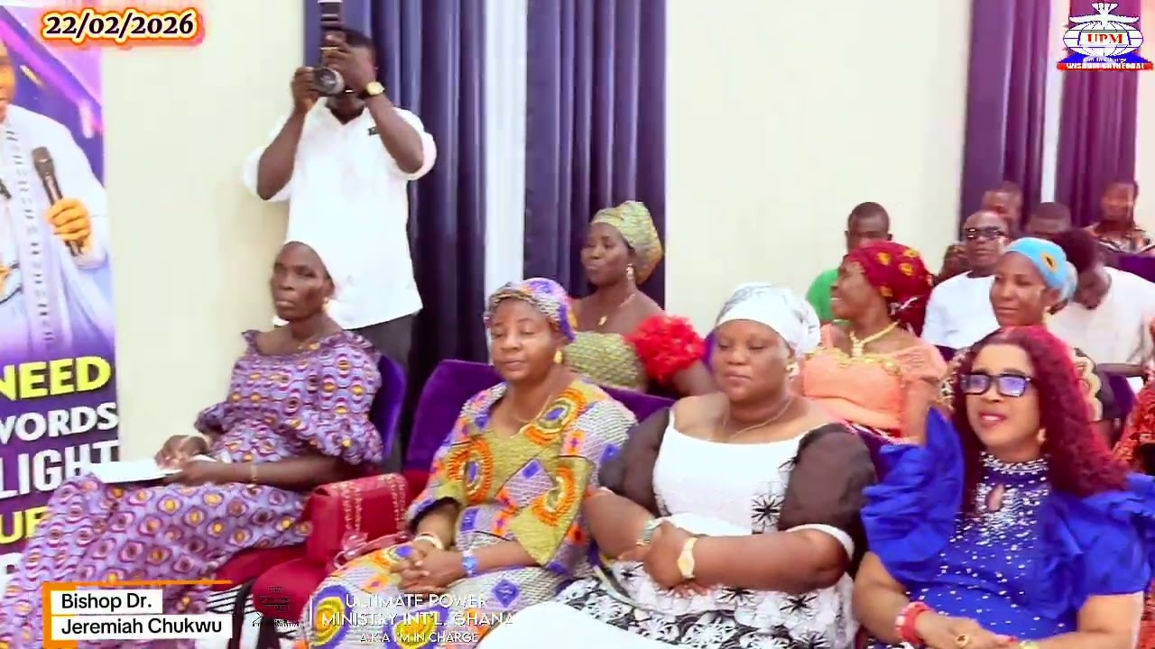 Topic: Godly Character — Sermon By Bishop Dr. Jeremiah Chukwu.