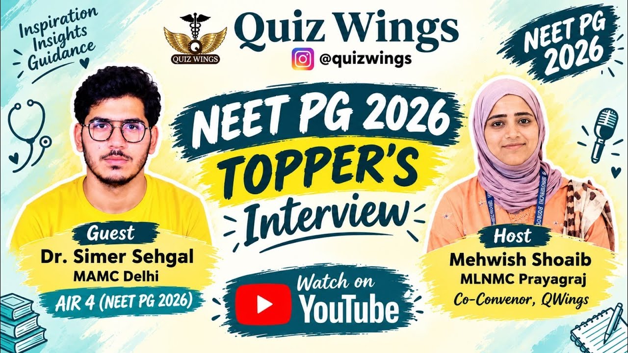 Behind AIR 4: The Roadmap to success | Dr. Simer Sehgal | NEET PG 2026