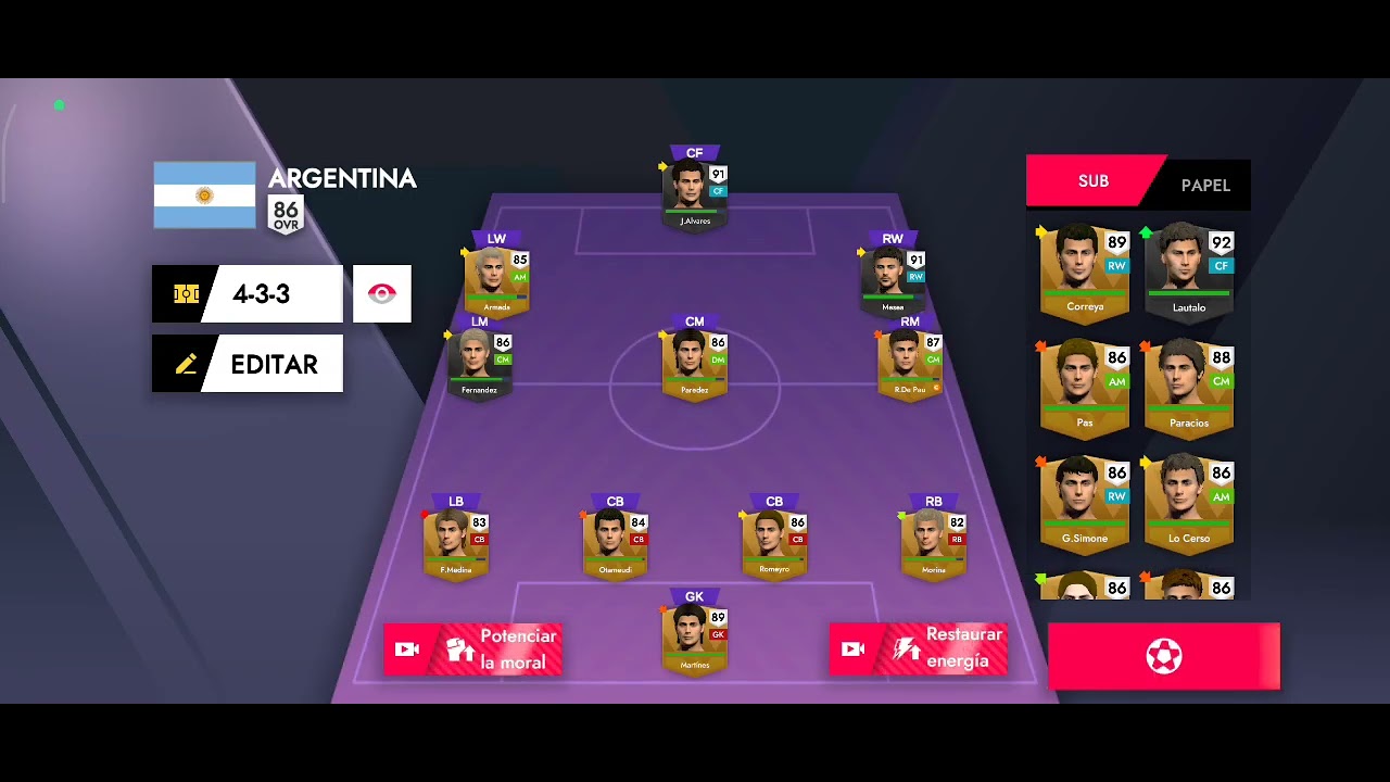 Argentina 7-0 Uruguay 