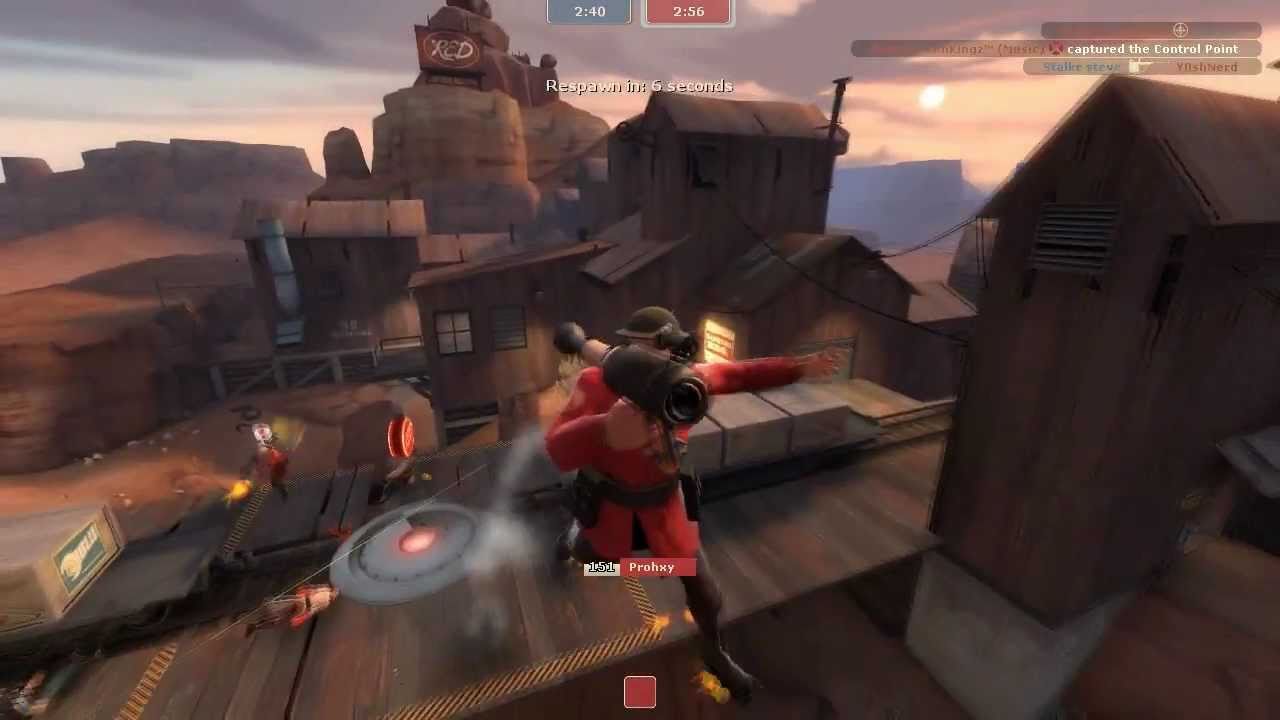 Uber update: TF2 Live Commentary - Soldier Pack on KoTH Badlands