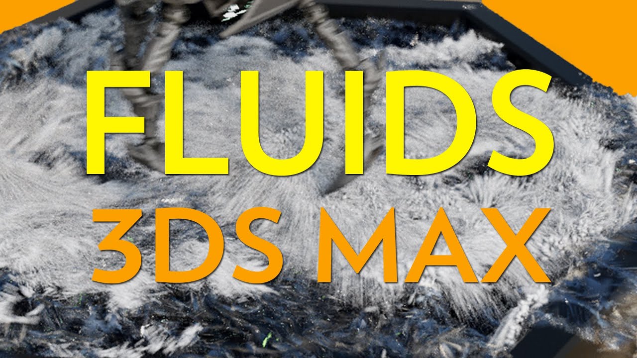 Fluids 3ds Max (без плагинов)