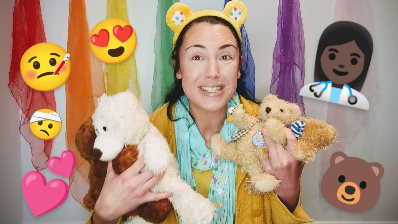 Easy Teddy Bear Hospital Role Play Idea for Toddlers! 2 minute play set up for Pre-schoolers! 😍🐻❤️