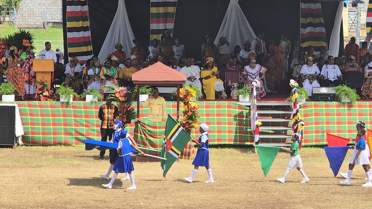 I went To The Commonwealth of Dominica 2025 Annual National Youth Rally, School marching parade Vlog