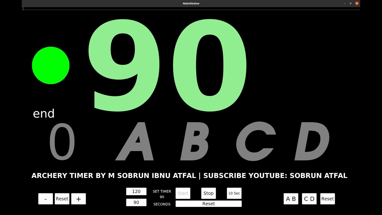 Archery Timer 90 Seconds | Archery Timer 90 Detik