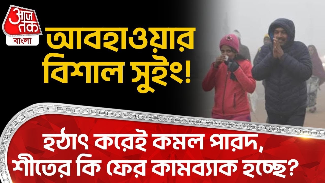 আবহাওয়ার বিশাল সুইং! হঠাৎ করেই কমল পারদ, শীতের কি ফের কামব্যাক হচ্ছে? Weather News | WT