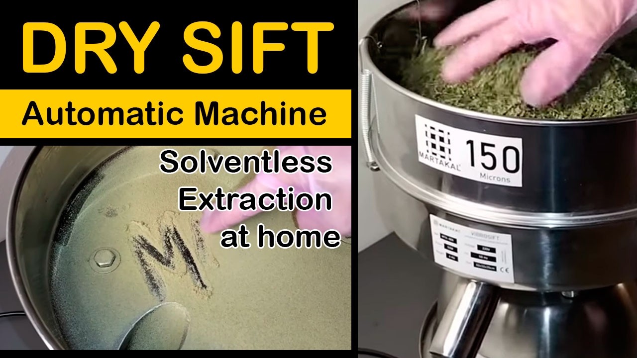 🌼 Mastering Dry Sift, Kief, and Resin with Martakal Vibrosift | Ultimate Solventless Extraction 🌼