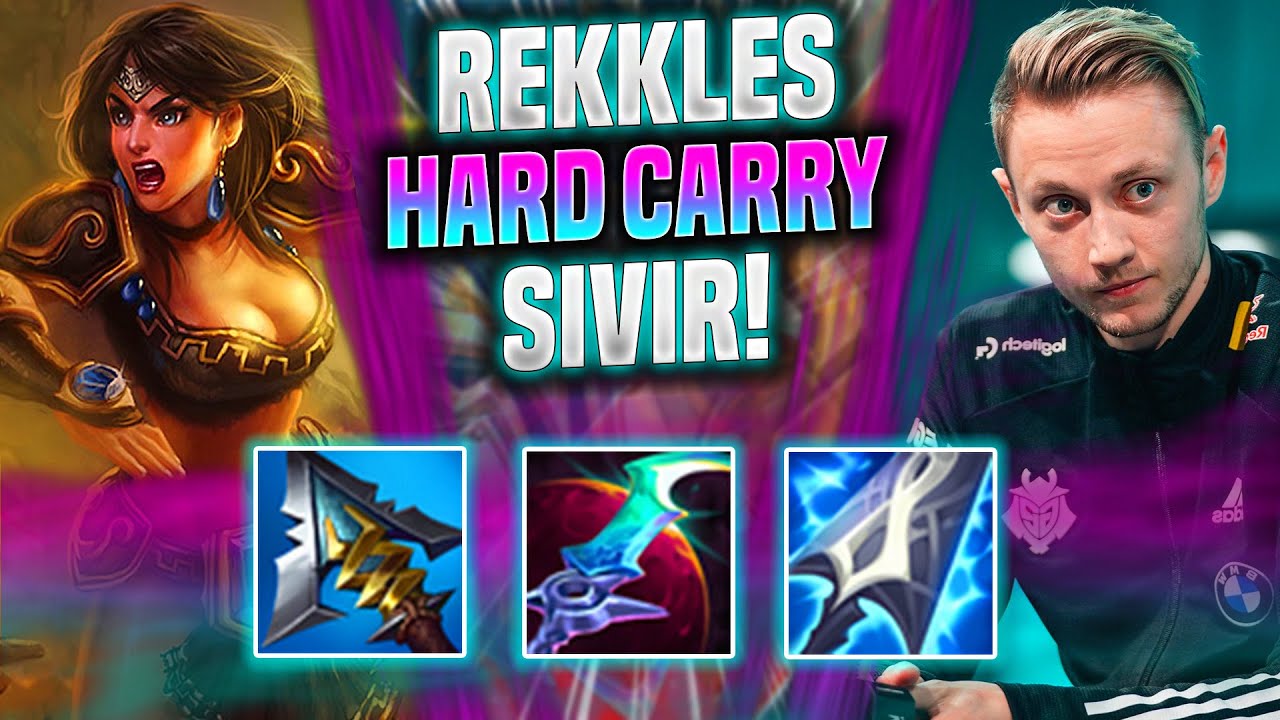 REKKLES HARD CARRY WITH SIVIR! - KC Rekkles Plays Sivir ADC vs Karthus! | Season 2022