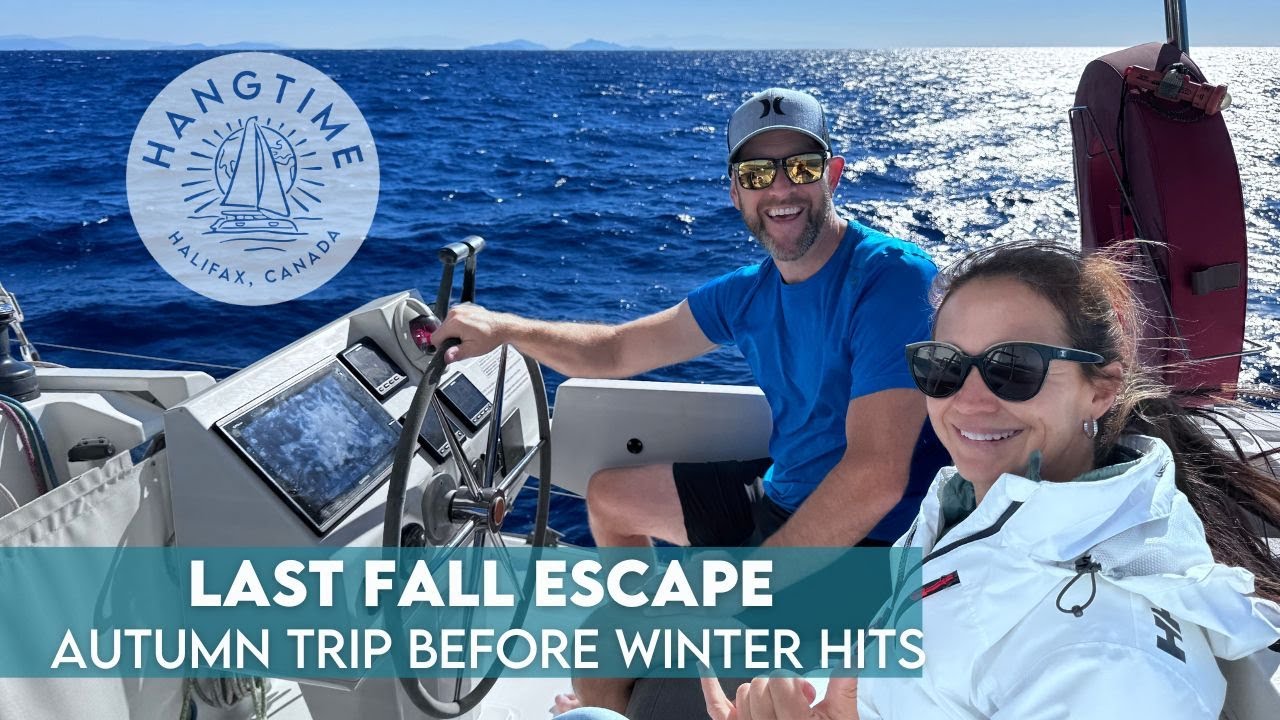 Autumn in the Ionian, sailing in Greece after all the charters leave.  #sailinghangtime Ep 93