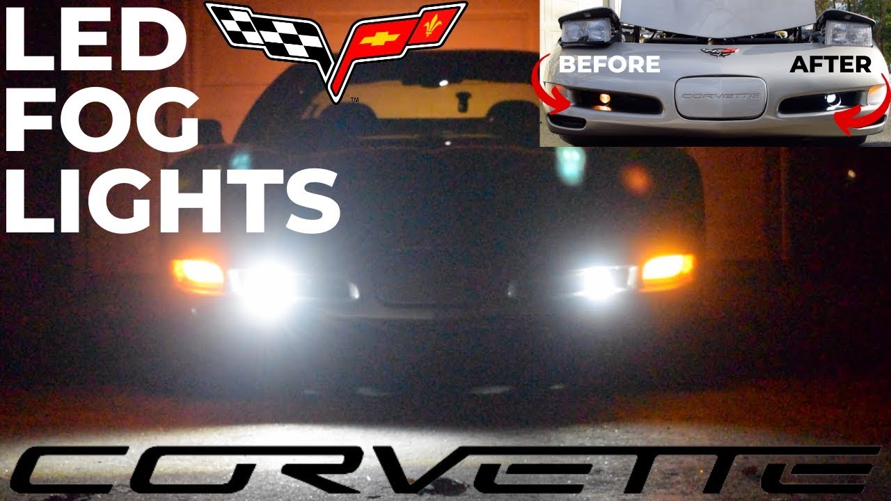 Светодиодные противотуманные фары Corvette C5 *ЯРКИЕ! | DriveHub