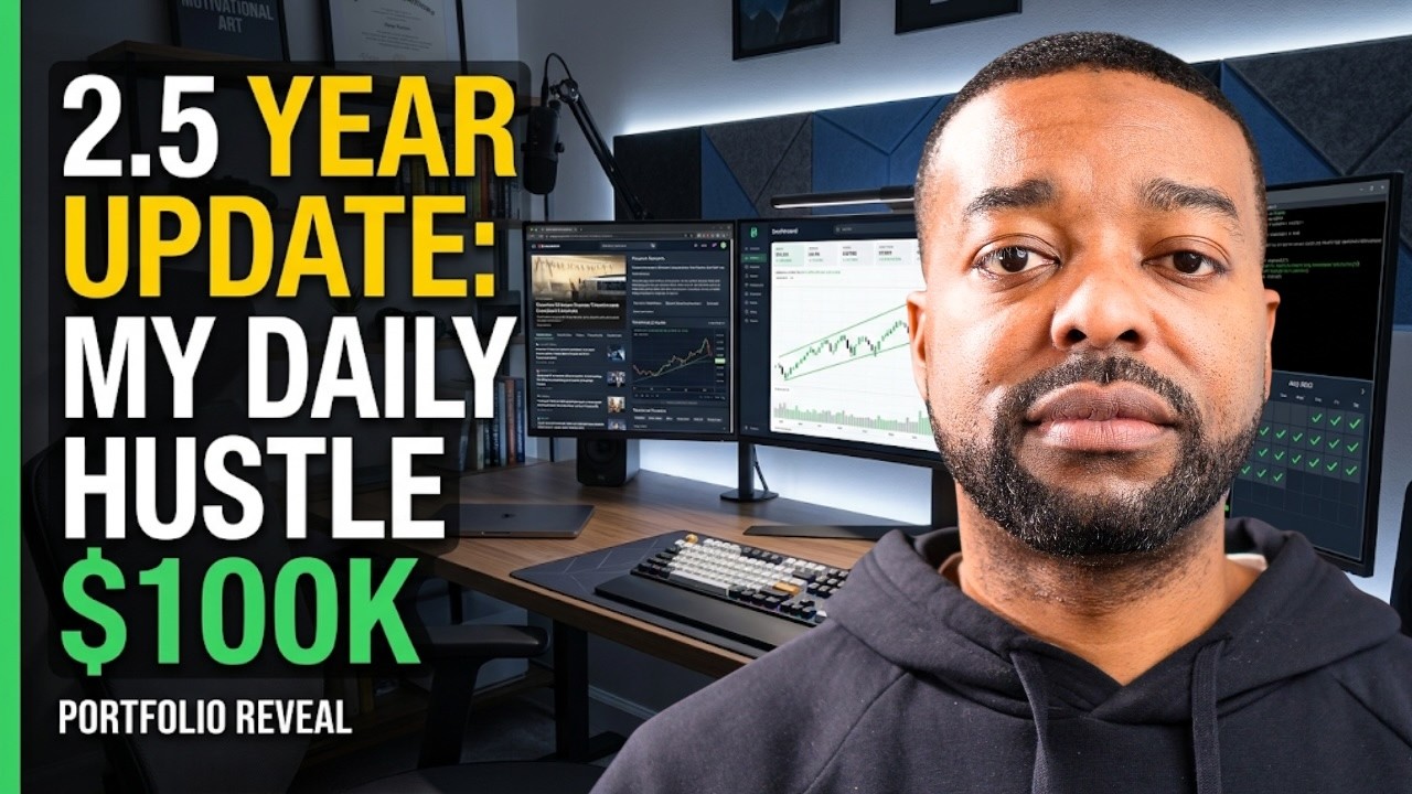I Invested Every Single Day For 2.5 Years ($100K Challenge)