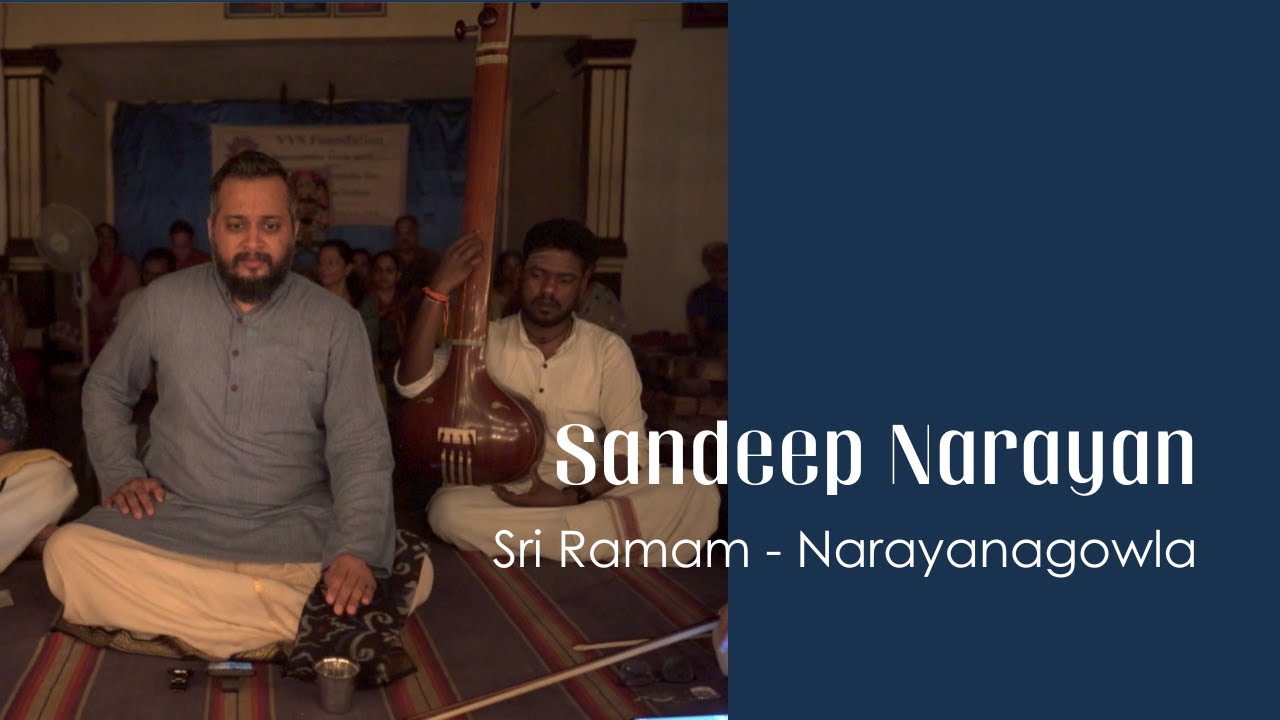 Sandeep Narayan - Sri Ramam (Live)