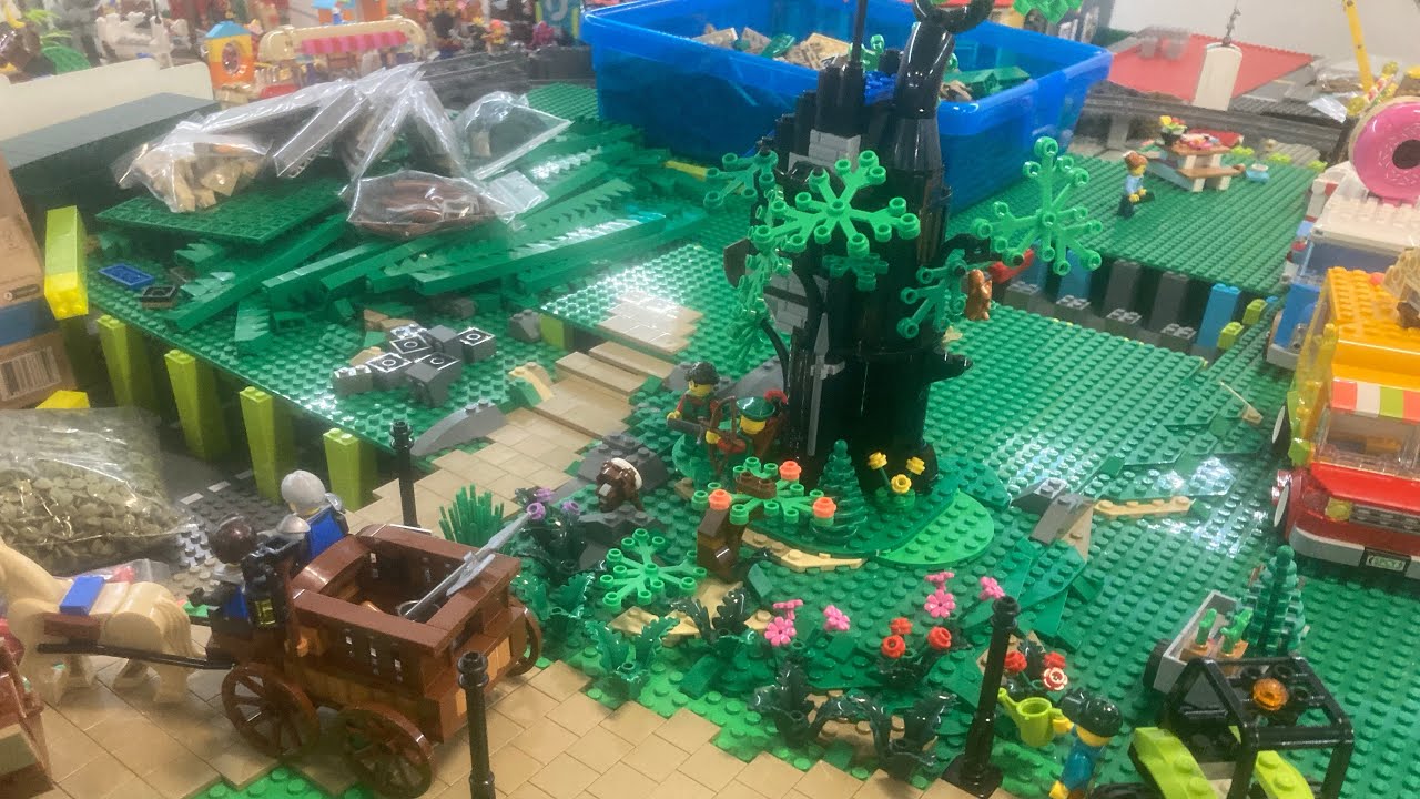 Lego city historical park update