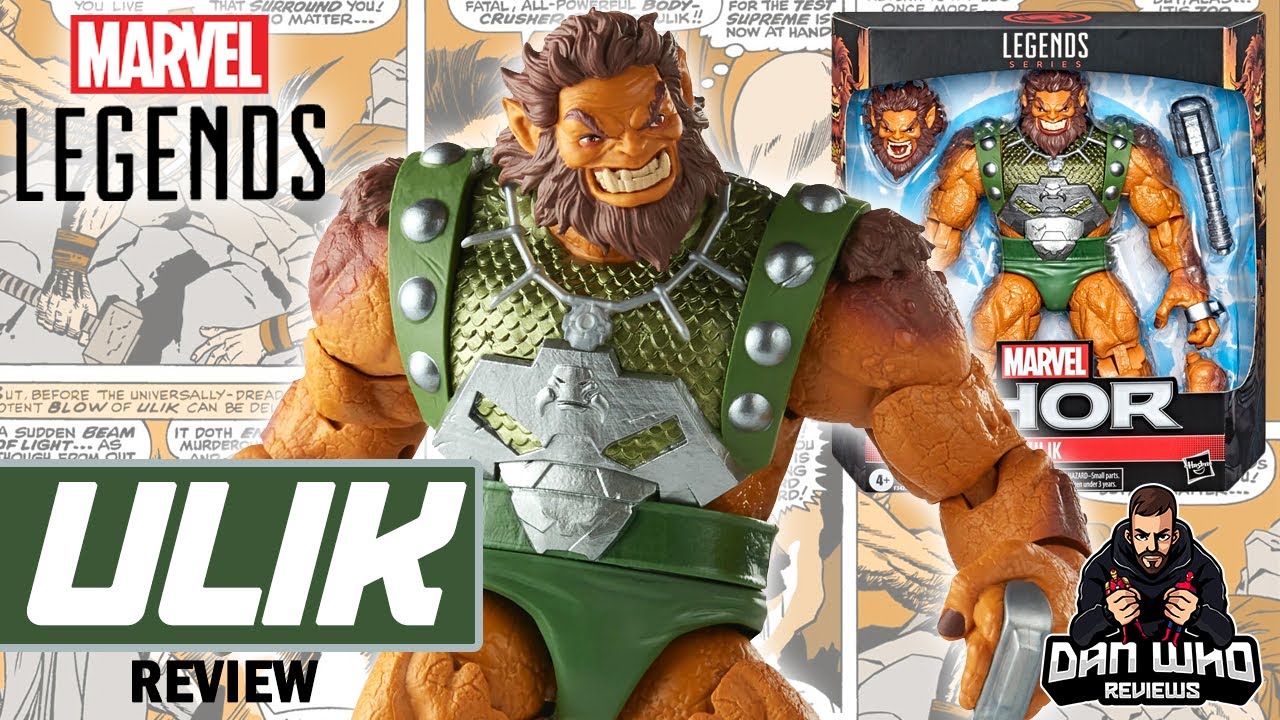 Marvel Legends Ulik Deluxe Thor Review