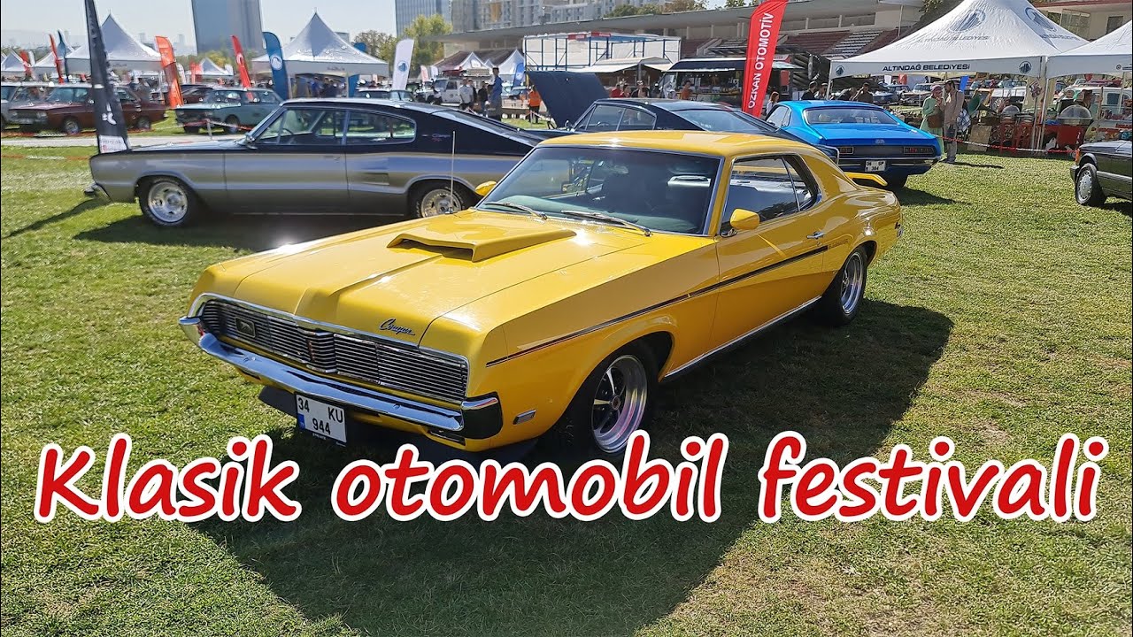 Ankara millet bahçesi klasik otomobil festivali