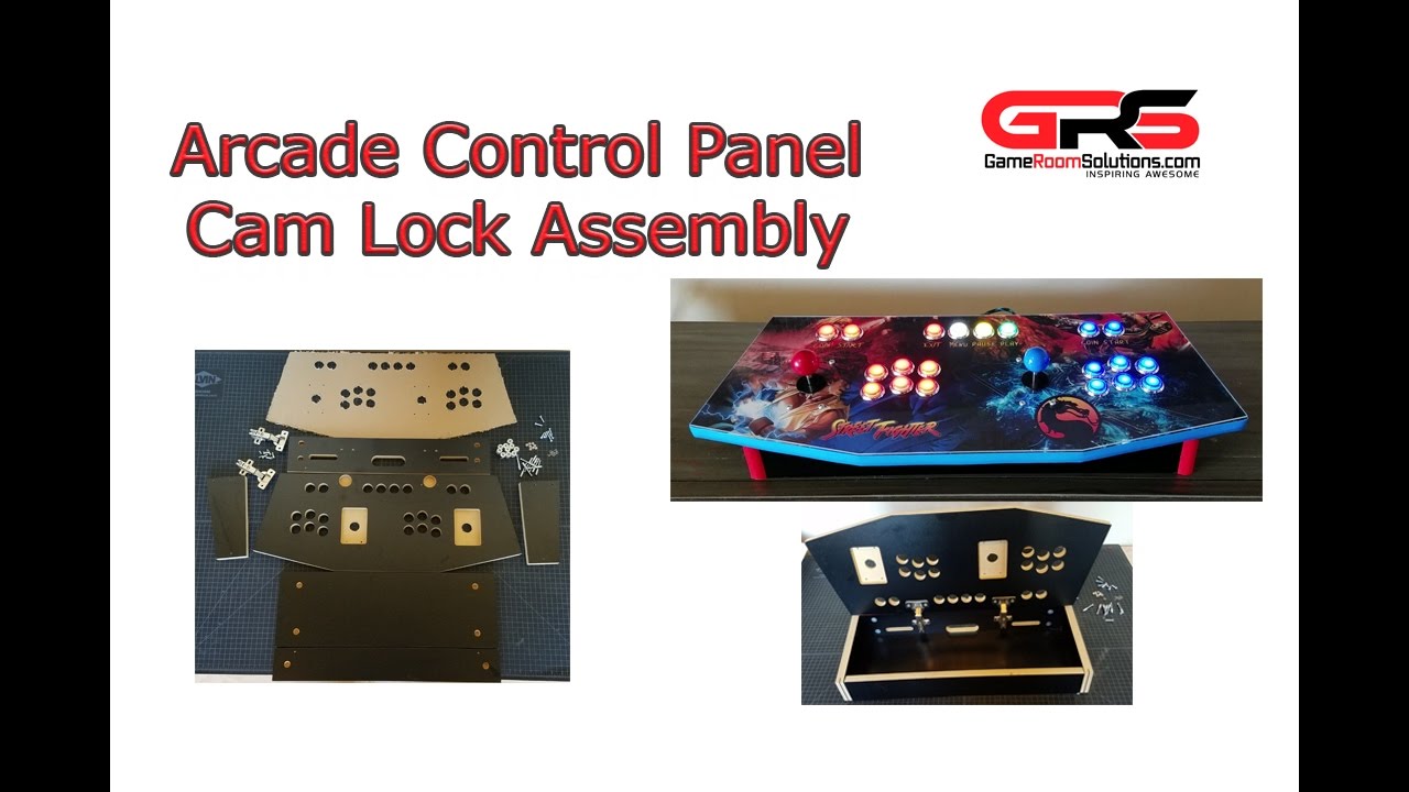 Arcade Control Panel Running Raspberry Pi
