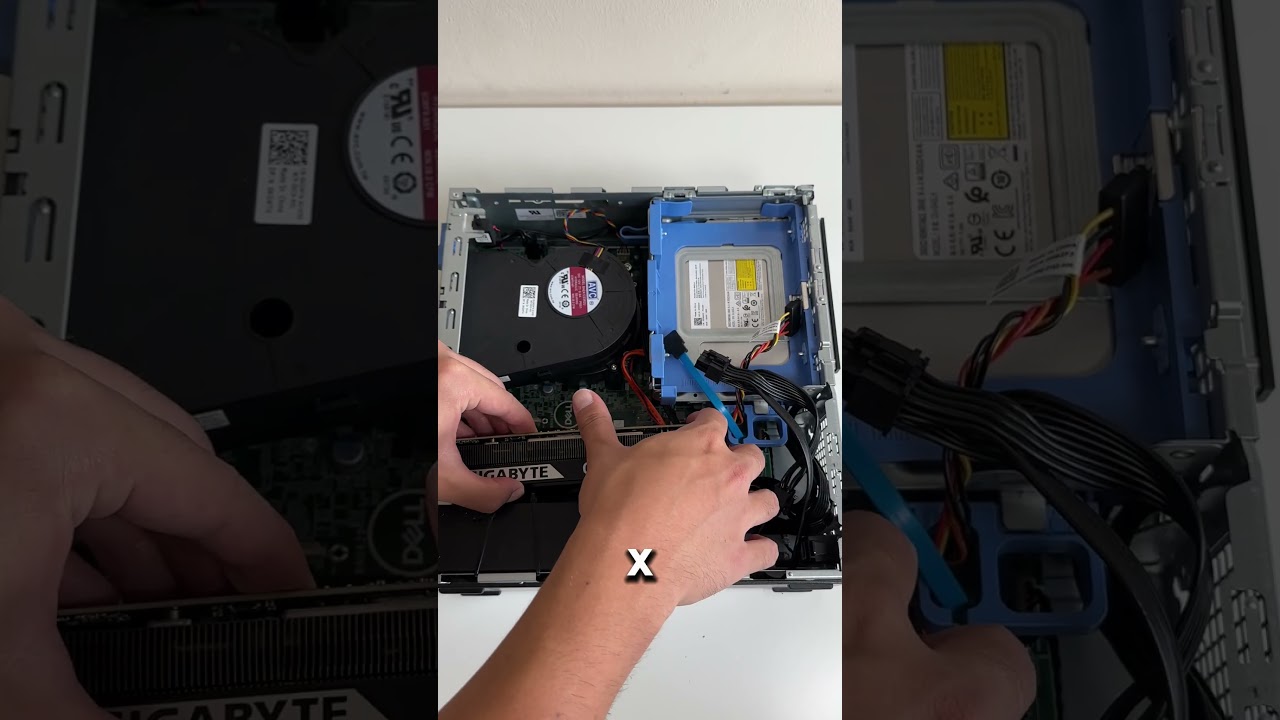 Komputer biurowy do komputera gamingowego DELL SFF z kartą RTX 5060 #gaming #nvidia #pcgaming #rt...