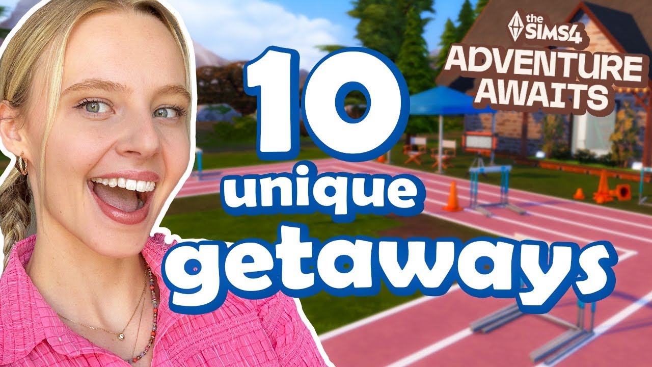 10 УНИКАЛЬНЫХ мест отдыха для The Sims 4 Adventure Awaits EP (музыкальная школа, спортивный лагер...