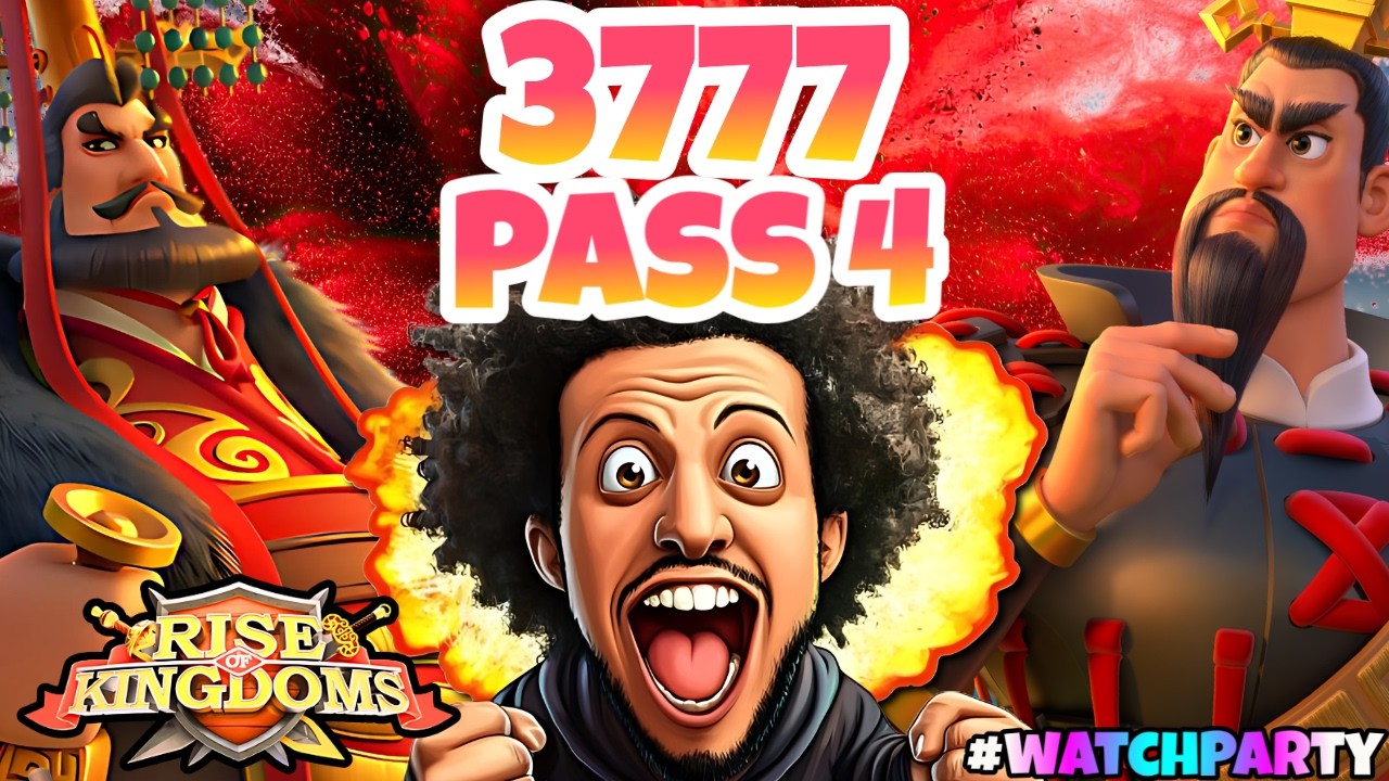 Live with Apo | War Time 3777 Pass 4 / Zone 5 | BOOM BOOM TIME | Rise of Kingdoms