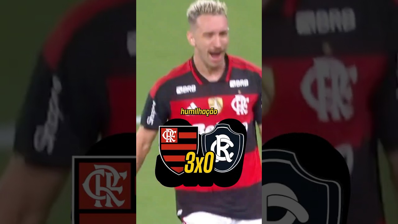 Flamengo e Remo foi uma humilha&ccedil;&atilde;o no Brasileir&atilde;o 2026 #flamengo #remo #brasileirao