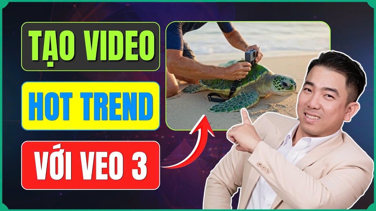 C&aacute;ch Tạo Video POV Động Vật Hot Trend Bằng AI Veo 3 Cực Dễ