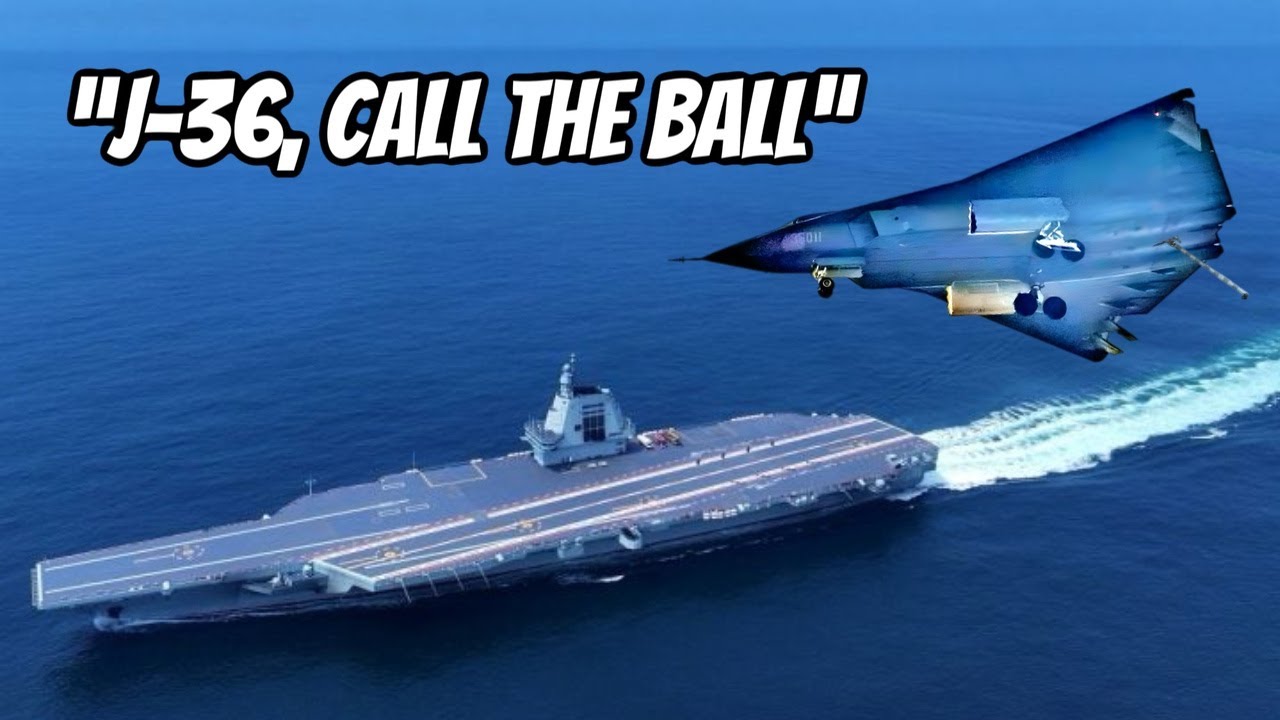 Первый взгляд на план Китая по созданию палубного истребителя J-36