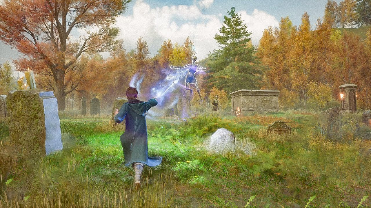 Hogwarts Legacy Assignments and New Spells Free Roam Combat Gameplay [2K 60FPS PC ULTRA]