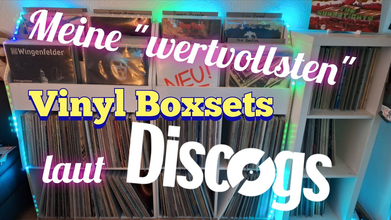 Meine "wertvollsten" Vinyl Boxsets laut Discogs