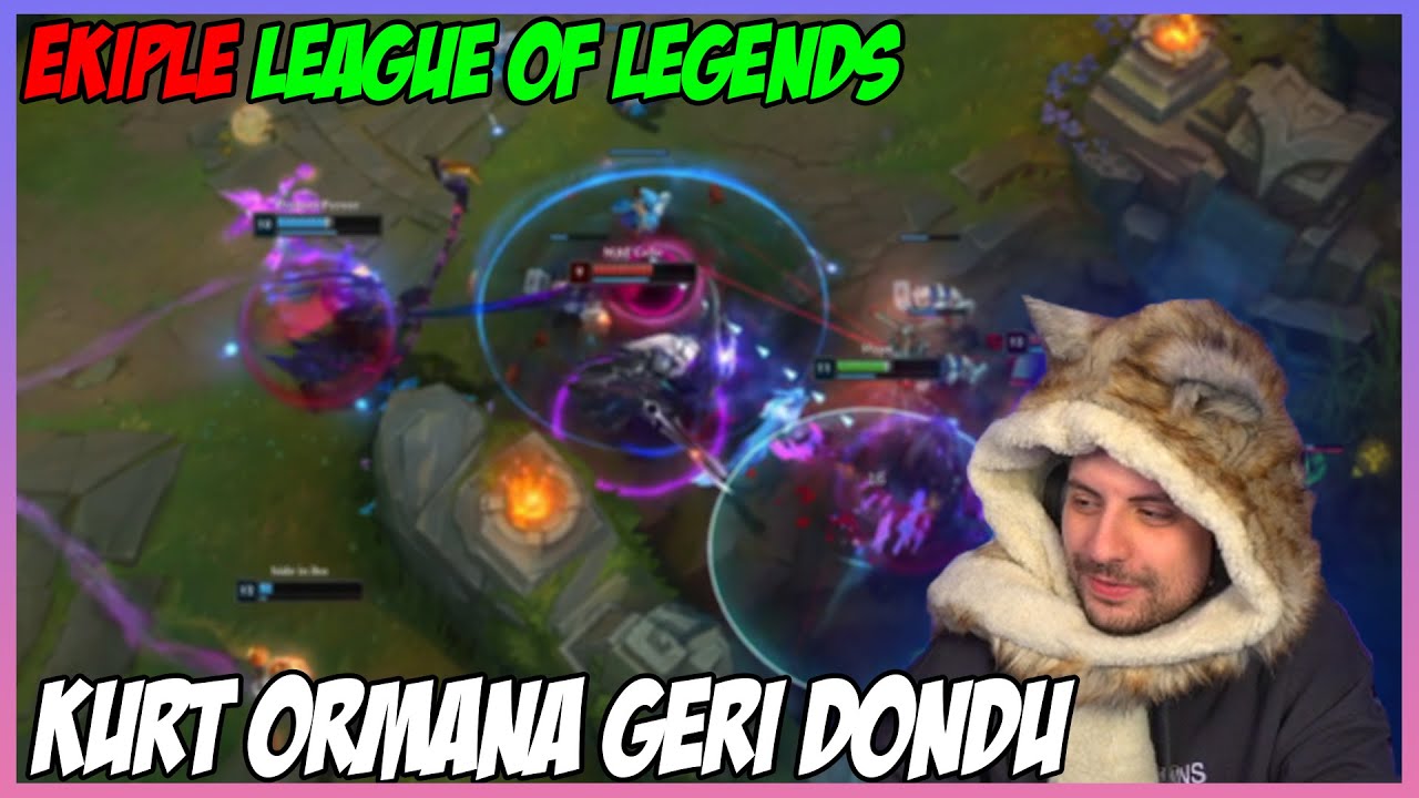 KURT ORMANA GERİ DÖNDÜ ! | HYPE EKİPLE LOL OYNUYOR !