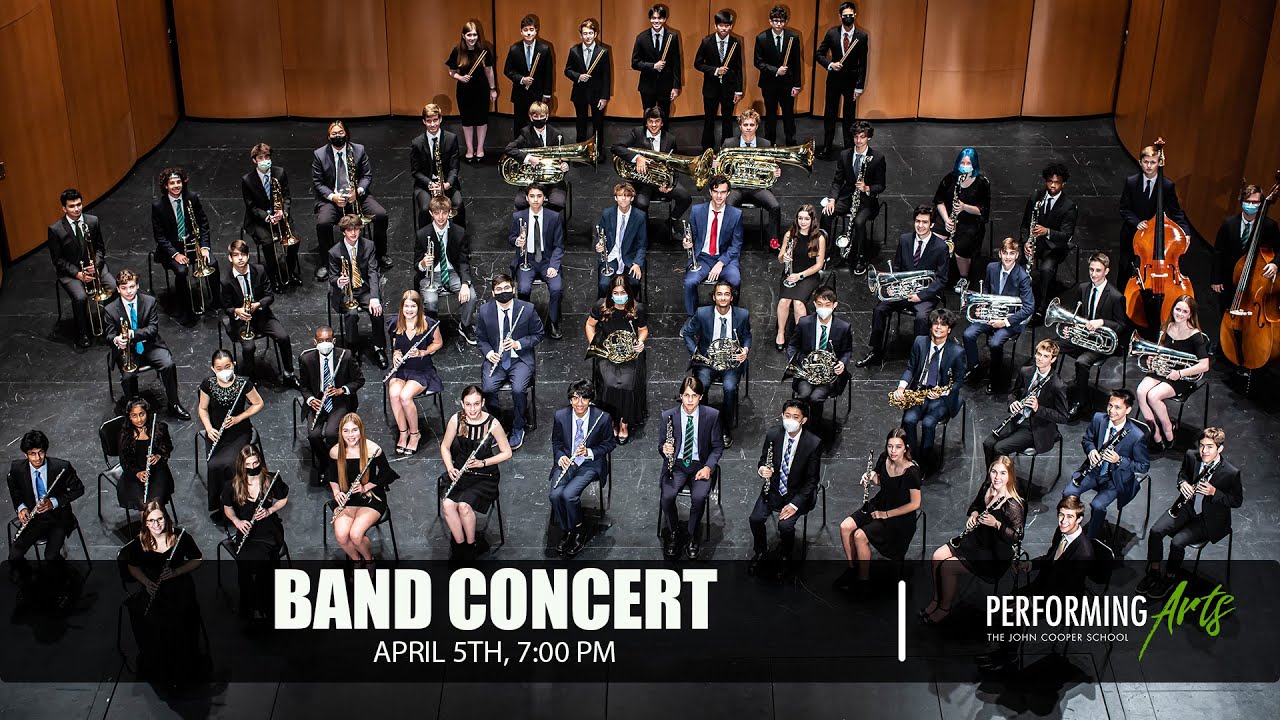 Band Concert Spring 2022 | The John Cooper School