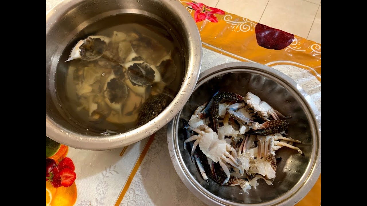 How to Clean Crab before Cooking at Home | Easy Way to Clean Crab Shells