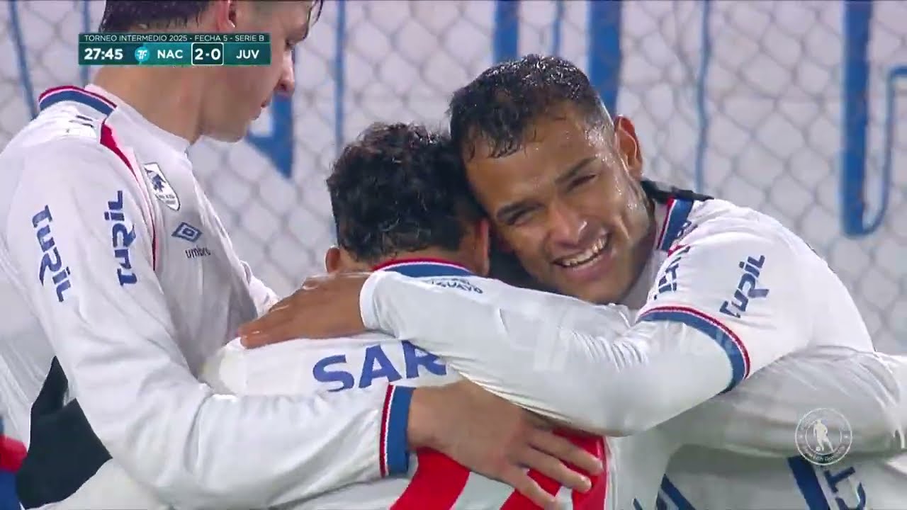 Nacional 4-1 Juventud - Etapa 5 - Torneo Intermedio 2025