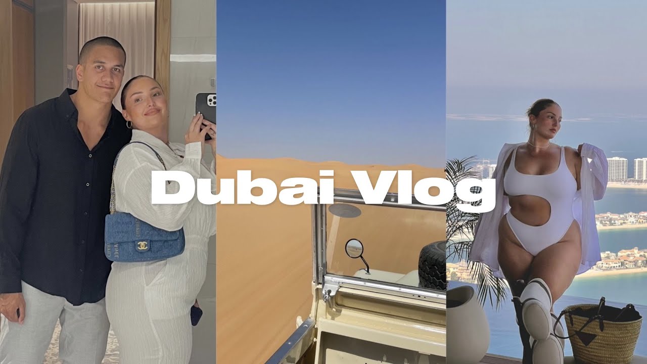 DUBAI TRAVEL VLOG 2022 : Part TWO | Desert + Sky pool + Shopping!!!!