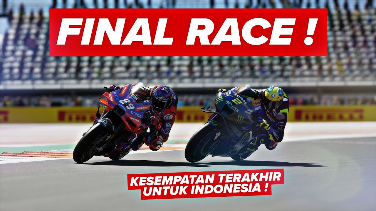 FINAL RACE ! FINAL BATTLE !! SATU KESEMPATAN TERAKHIR UNTUK JUARA DUNIA !! - MOTOGP24 CAREER 46