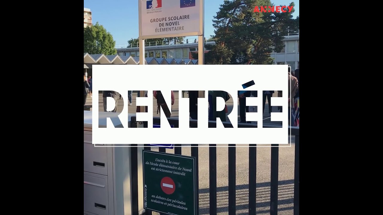 Retour en vidéo sur la rentrée scolaire