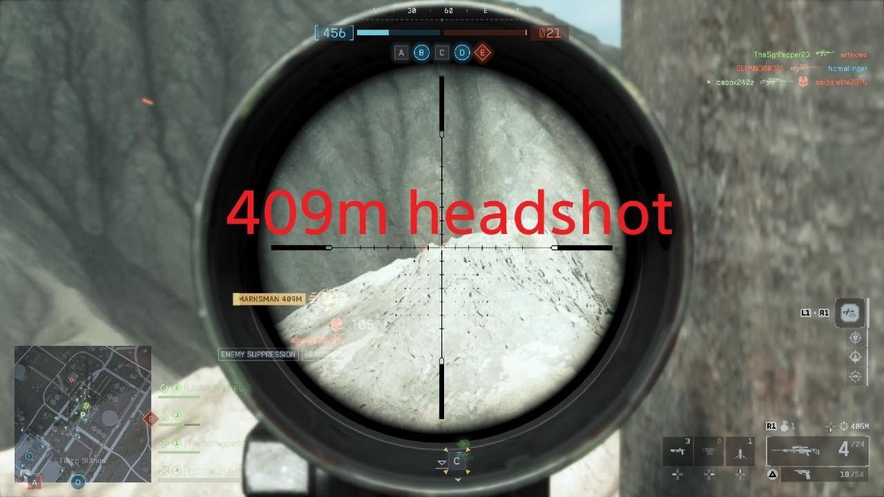 Battlefield 6 - 409m headshot