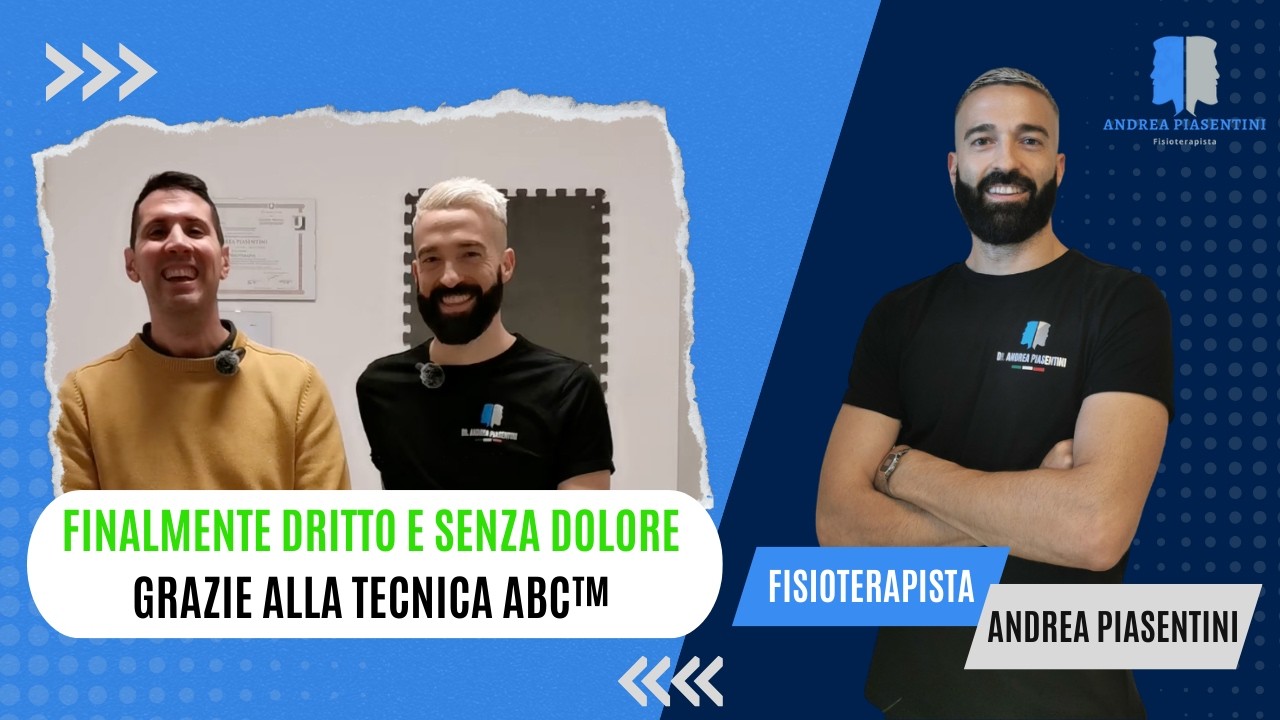 Finalmente Dritto e Senza Dolore Grazie alla Tecnica ABC™ | L'intervista di Lorenzo