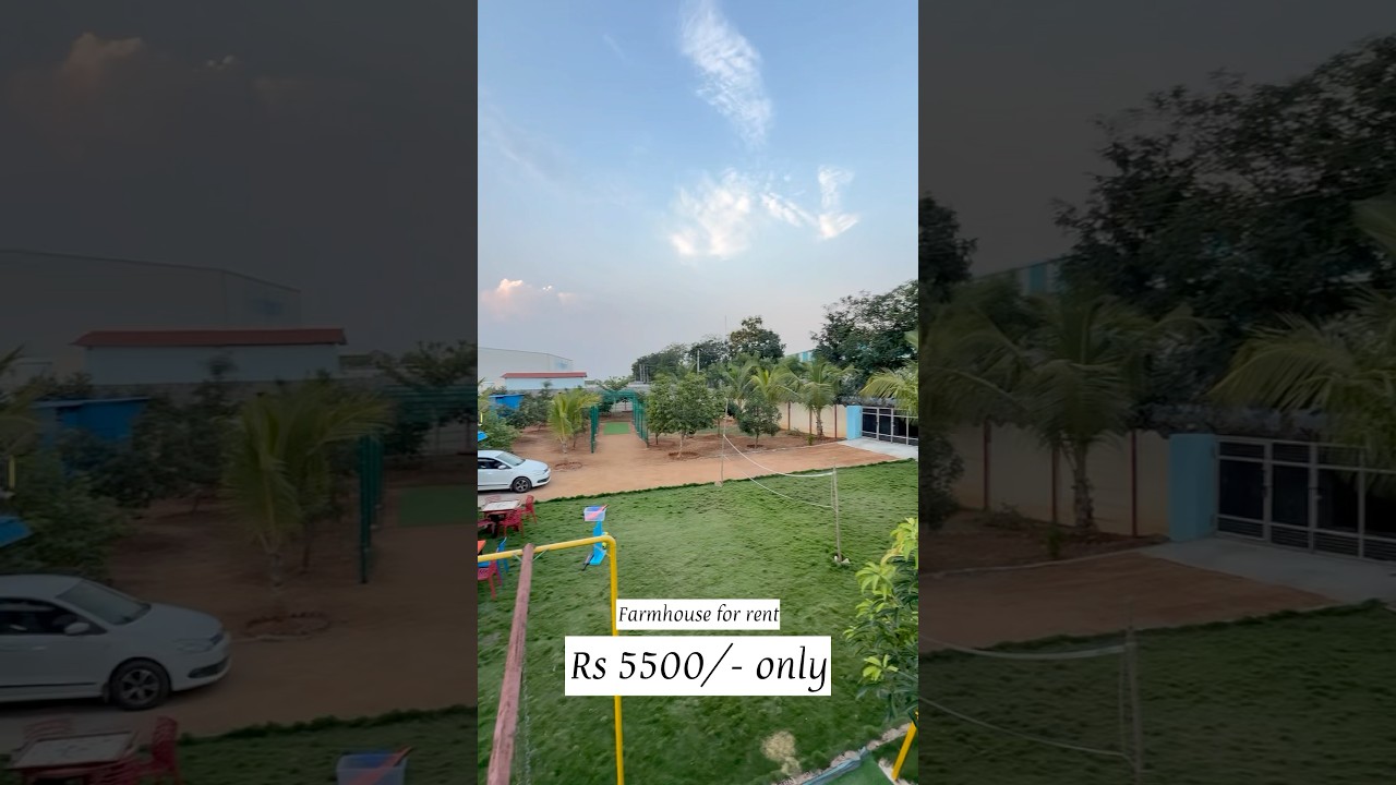 Farmhouse for rent just in Rs 5500/- at  Shamshabad