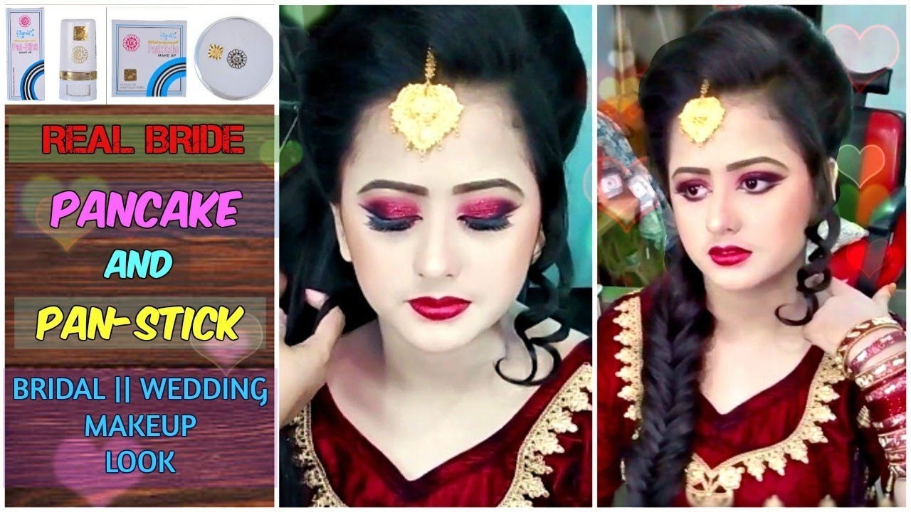 ASIAN WEDDING MAKEUP || RED EYESHADOW