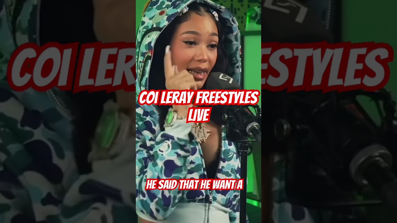 Coi Leray's ON THE RADAR Freestyle: Did She SNAPP or FALL OFF?! 😱🔥 #rap #hiphop #fyp #fy #artist