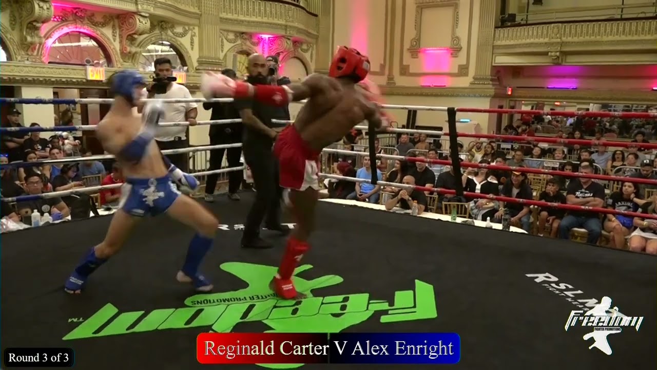Freedom 6   Reginald Carter V Alex Enright   8 Man Tournament Quarter Finals