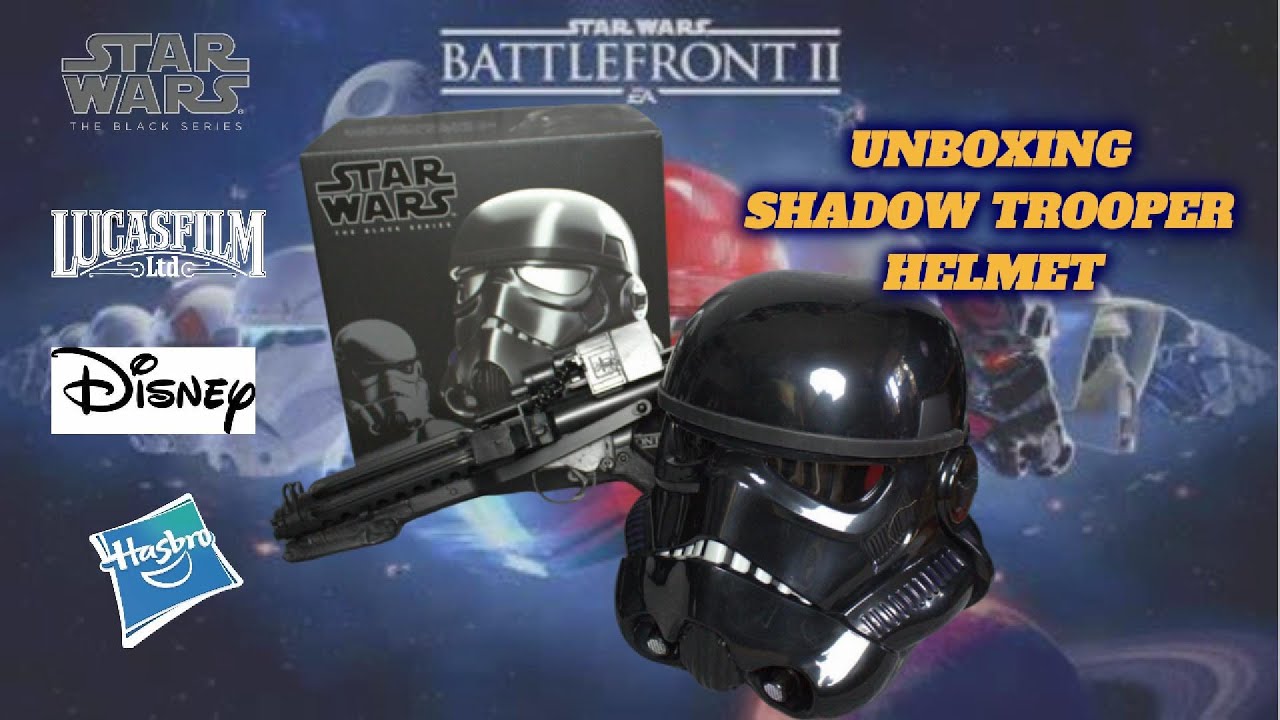 This Black Series Shadow Trooper Helmet is a Must For Star Wars Fans