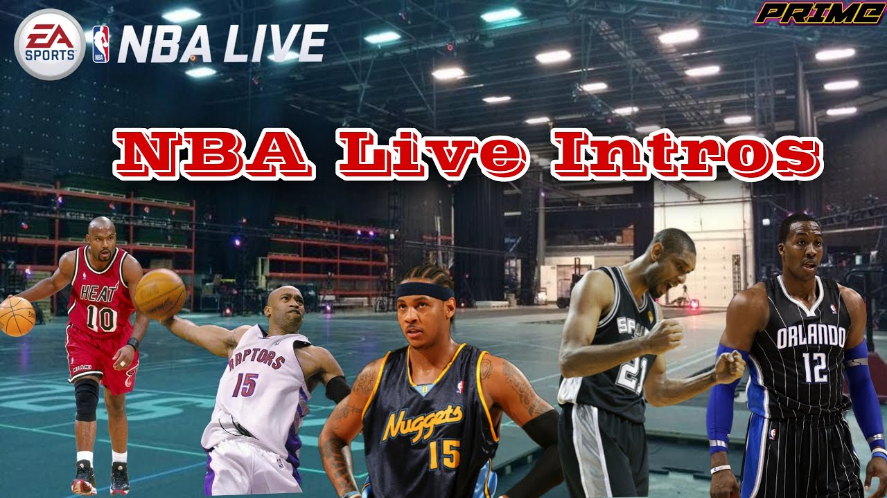 Все анонсы Nba Live за последние годы #EaSports