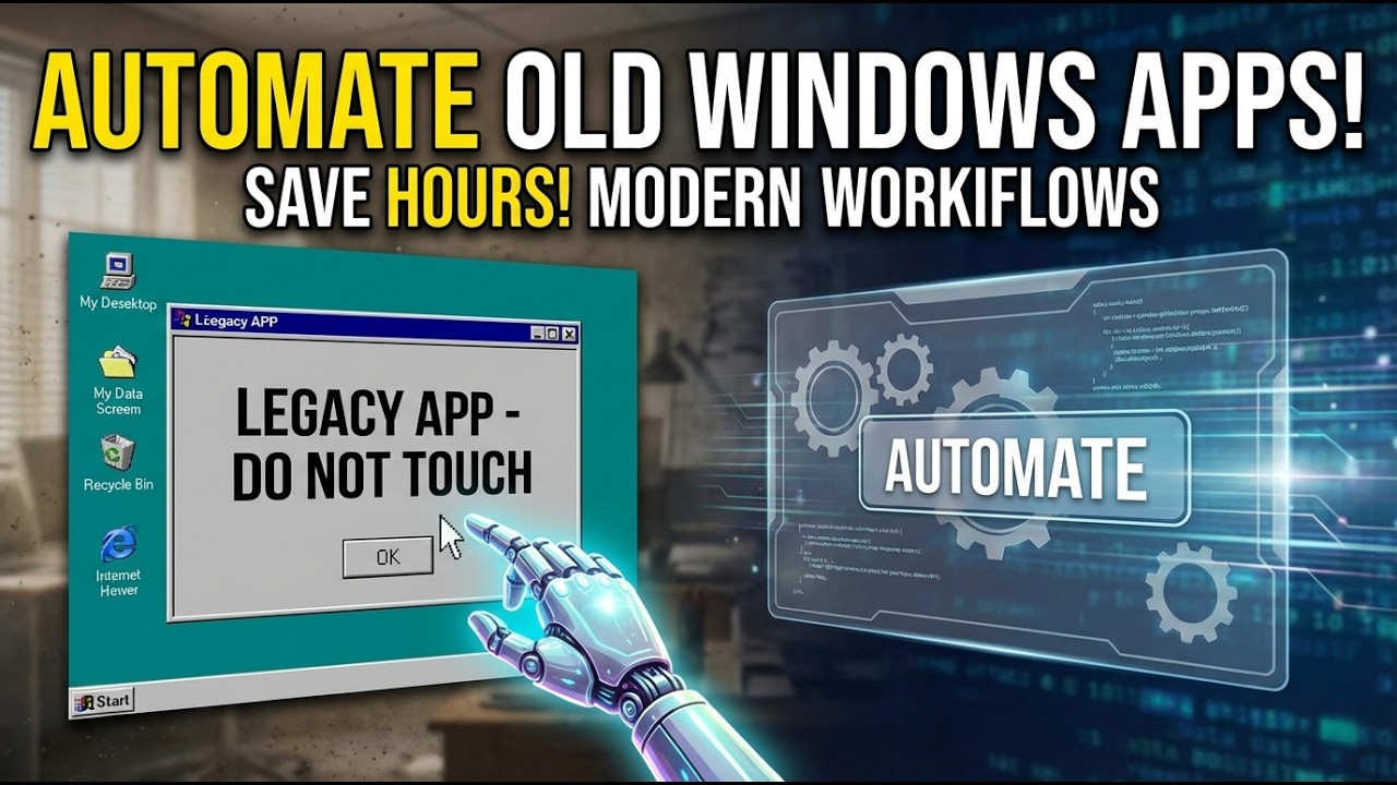 💡 Why Your Old Software Is Actually BETTER for Automation