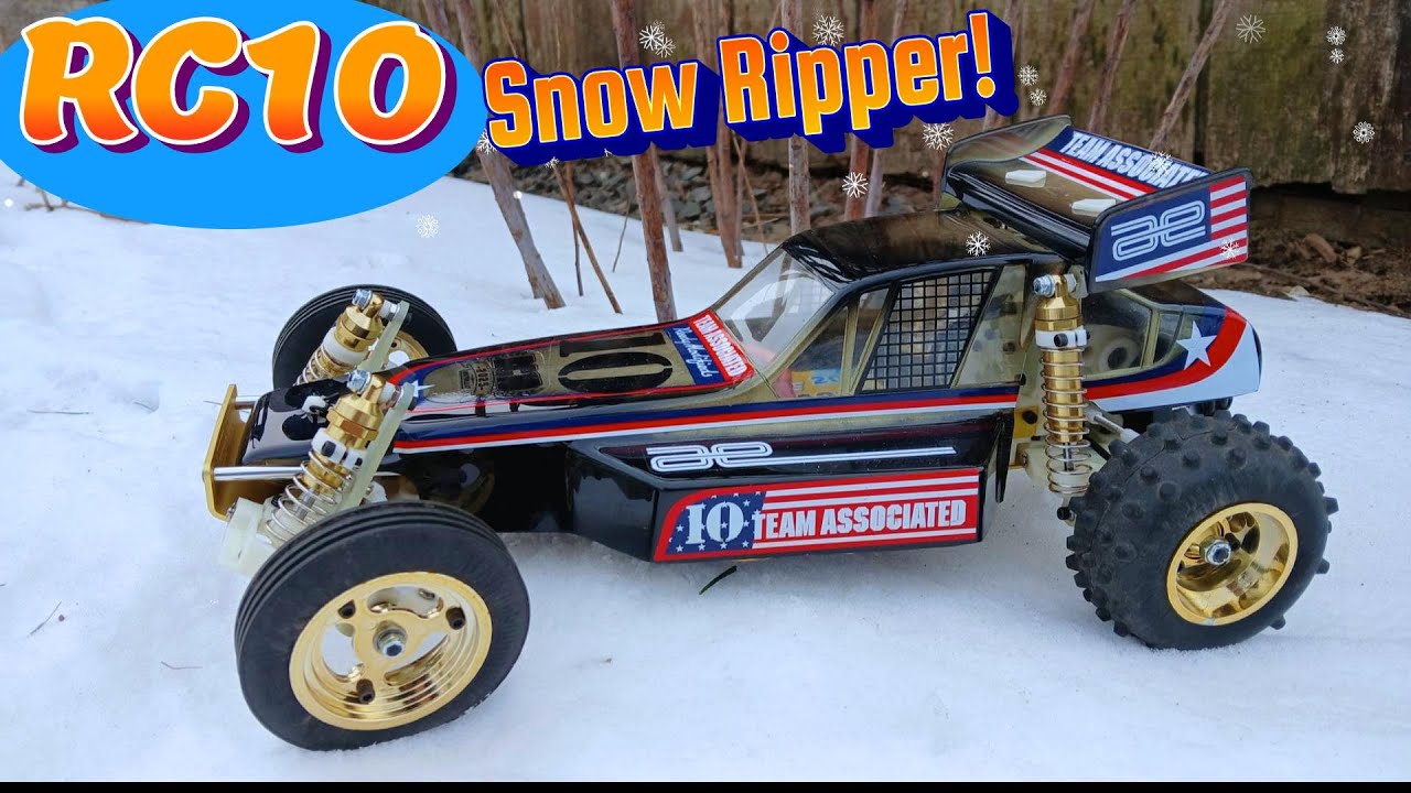 Associated RC10 Classic Metallic: Веселье на снегу!