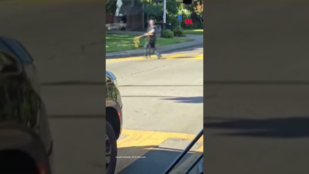 Footage from bus captures police response to Chico library shooting